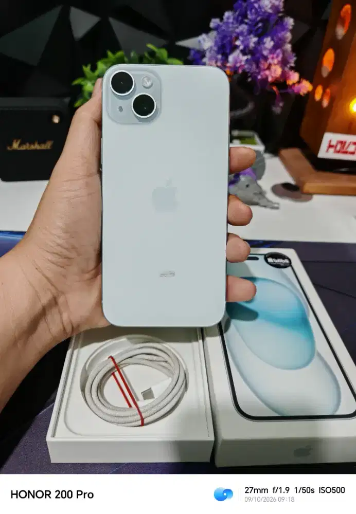 Iphone 15 Plus 128GB Resmi Fullset
