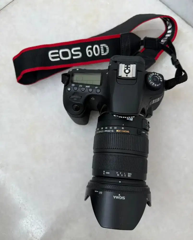 camera canon Eos 60D tidak pernah pakai seperti baru
