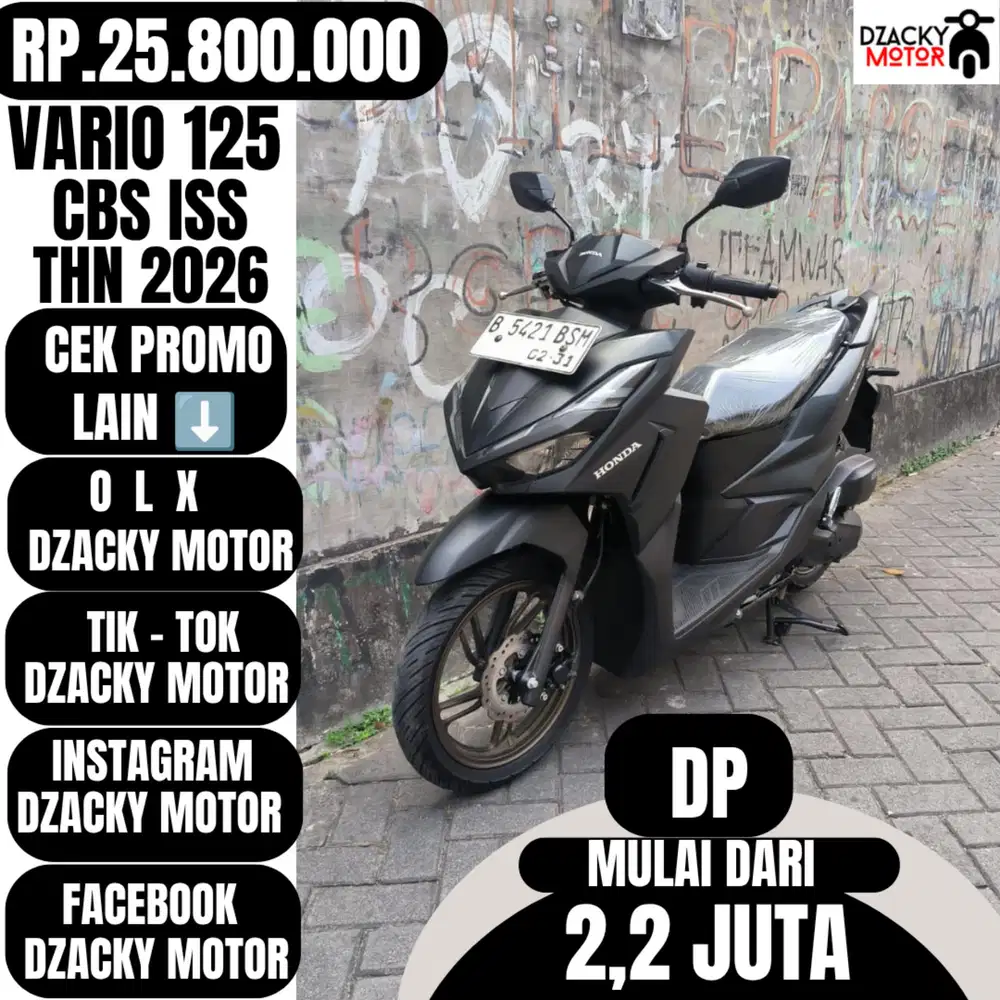 VARIO 125 CBS ISS 2026 SECOND LIKE NEW