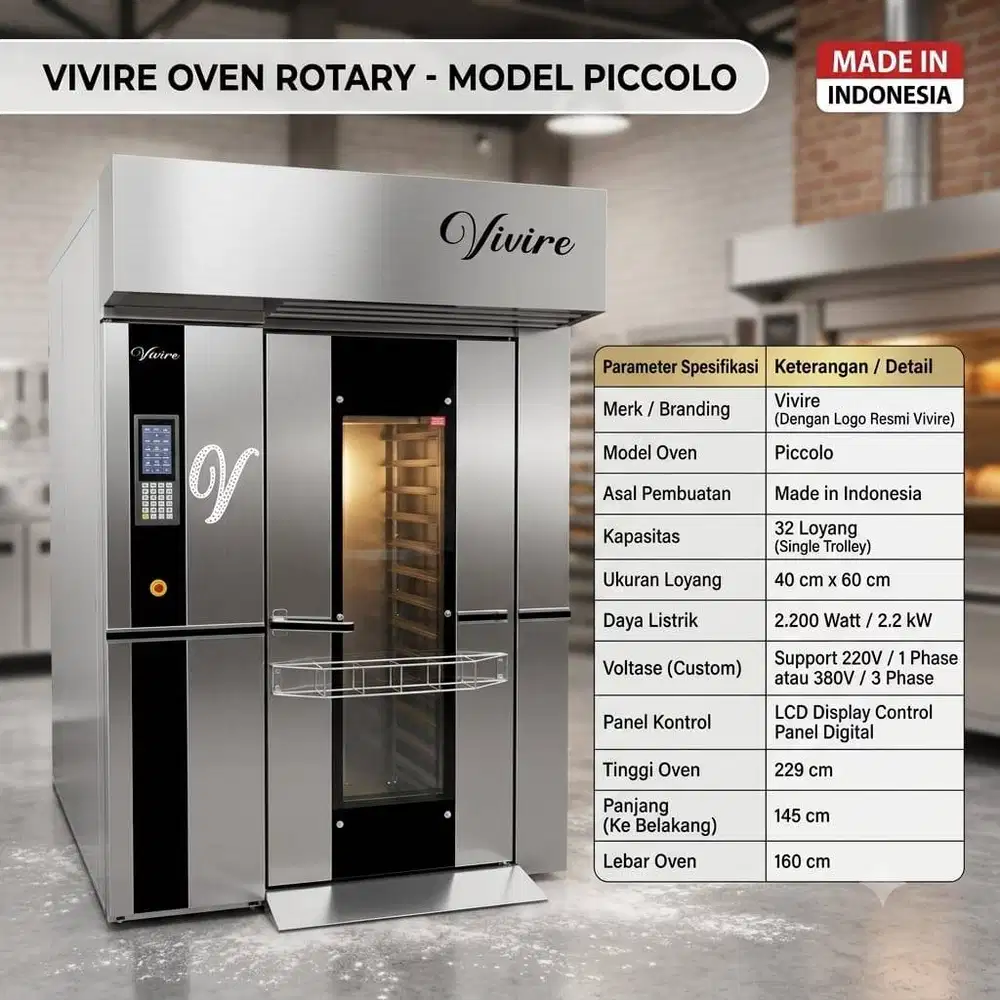 Oven rotary VIVIRE