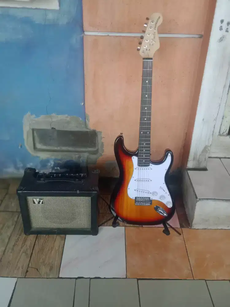 Gitar fender plus ampli v7