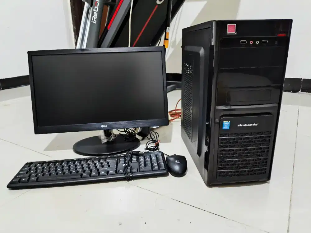 PC Core i5 Gen4/Sudah SSD Tidak Lemot/HDD/8GB/LED 19 Inch. No Minus