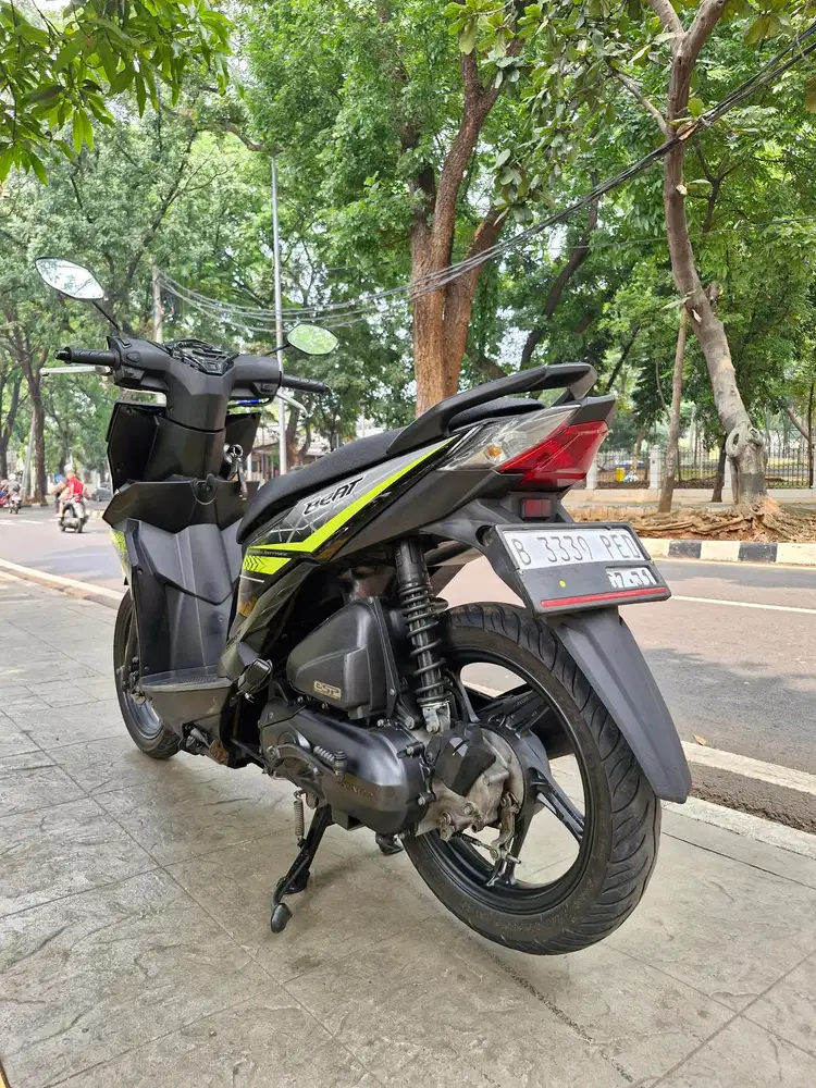 DIJUAL CASH HONDA BEAT ECO CBS FI THN 2017 PJK IDUP SIAP PAKAI