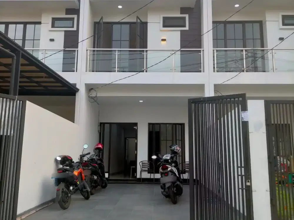 DIJUAL RUMAH BARU BERGAYA SKANDINAVIA – MARUYA UTARA, JAKARTA BARAT
