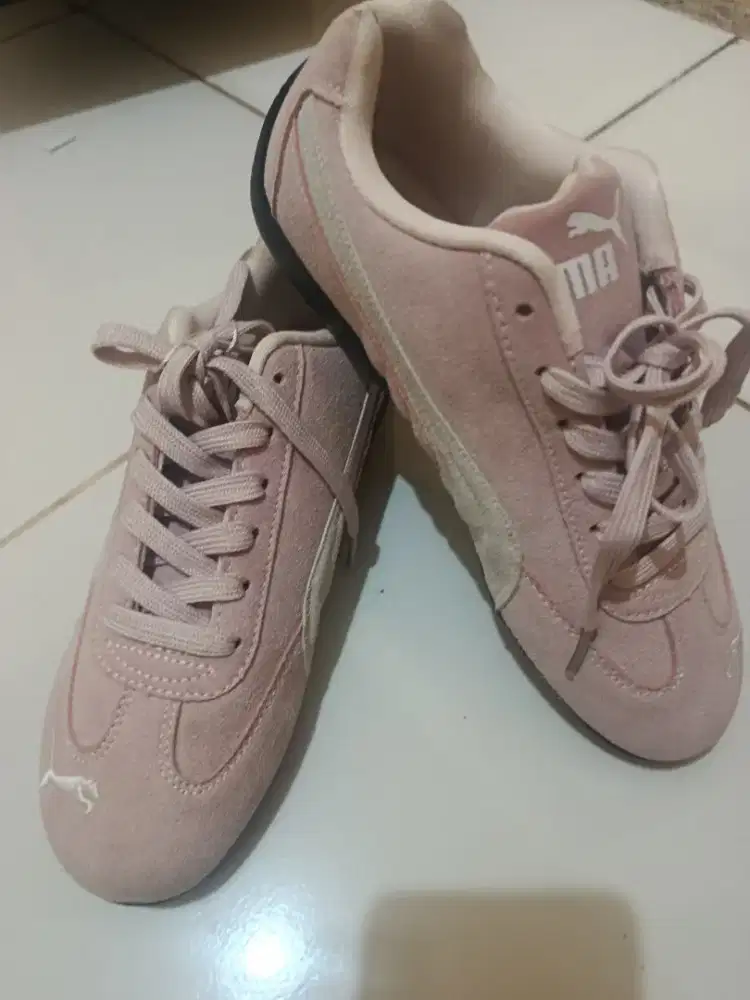 Puma Speedcat OG Pink White Suede