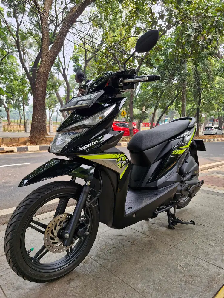 DIJUAL CASH HONDA BEAT ECO CBS FI THN 2017 PJK IDUP SIAP PAKAI