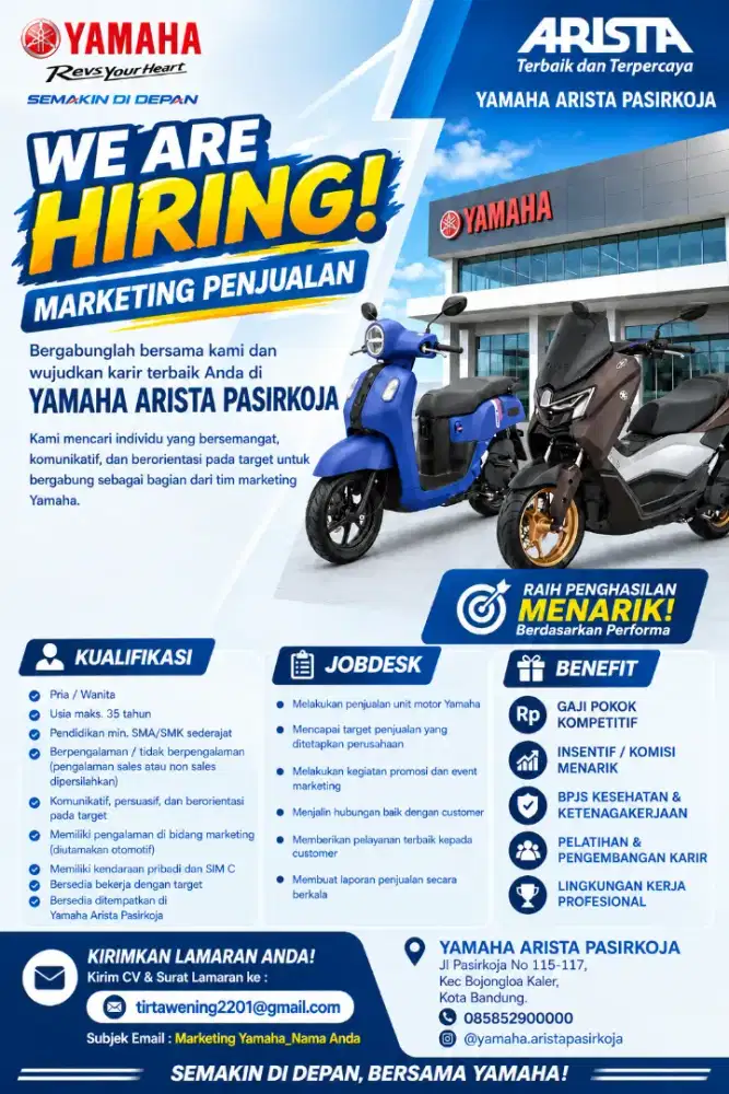 Yamaha arista pasirkoja