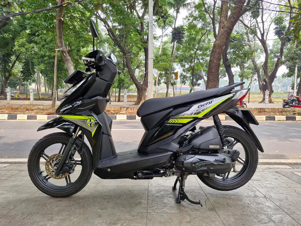 DIJUAL CASH HONDA BEAT ECO CBS FI THN 2017 PJK IDUP SIAP PAKAI