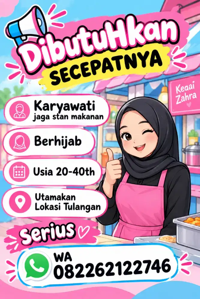 Jaga stan makanan
