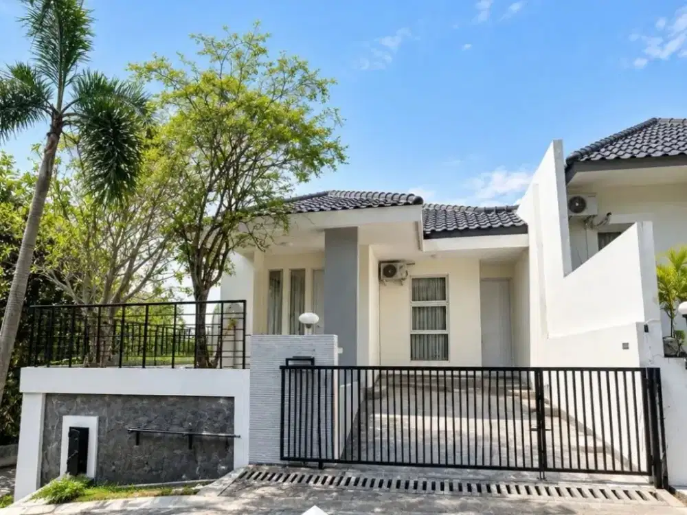 SEWA Rumah Furnished Siap Huni Kawasan Elite Semarang Atas di Candi Golf