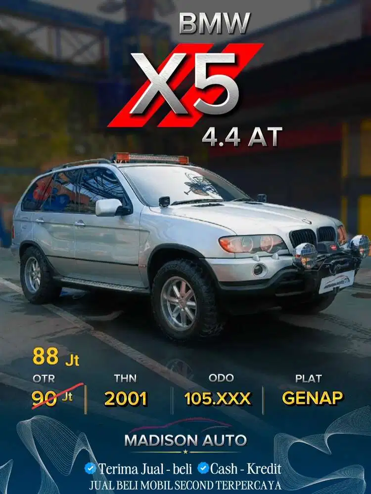 BMW X5 4.400cc AT 2001