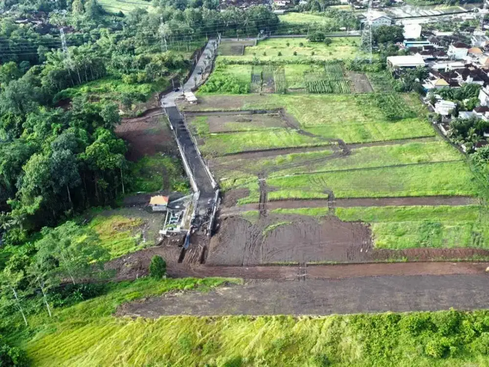 Tanah Kavling Ekslusive Harga Ekonomis View Sawah di Jalan Pantai Yeh Gangga Gubug, Tabanan