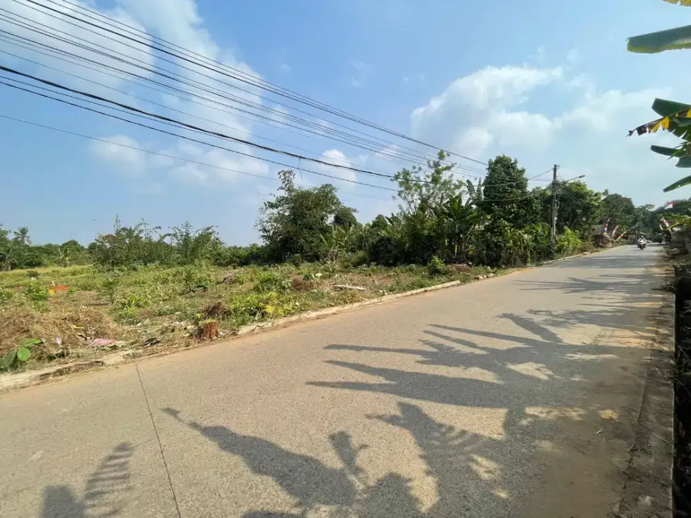 Tanah Cisauk Termurah - Strategis Dekat Stasiun Jatake - SHM - Cocok Invest/Hunian - 15 Menit AEON Eastvara