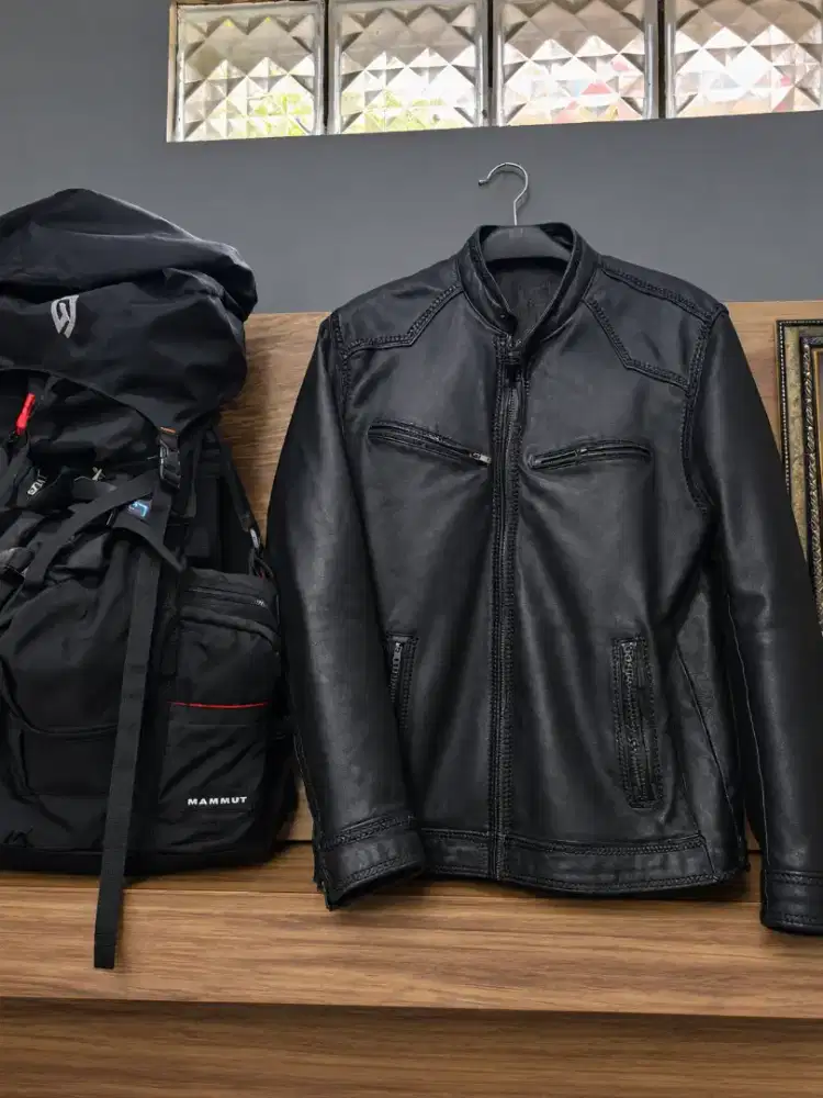 Jaket Kulit Domba Asli Pria Dewasa  like news
