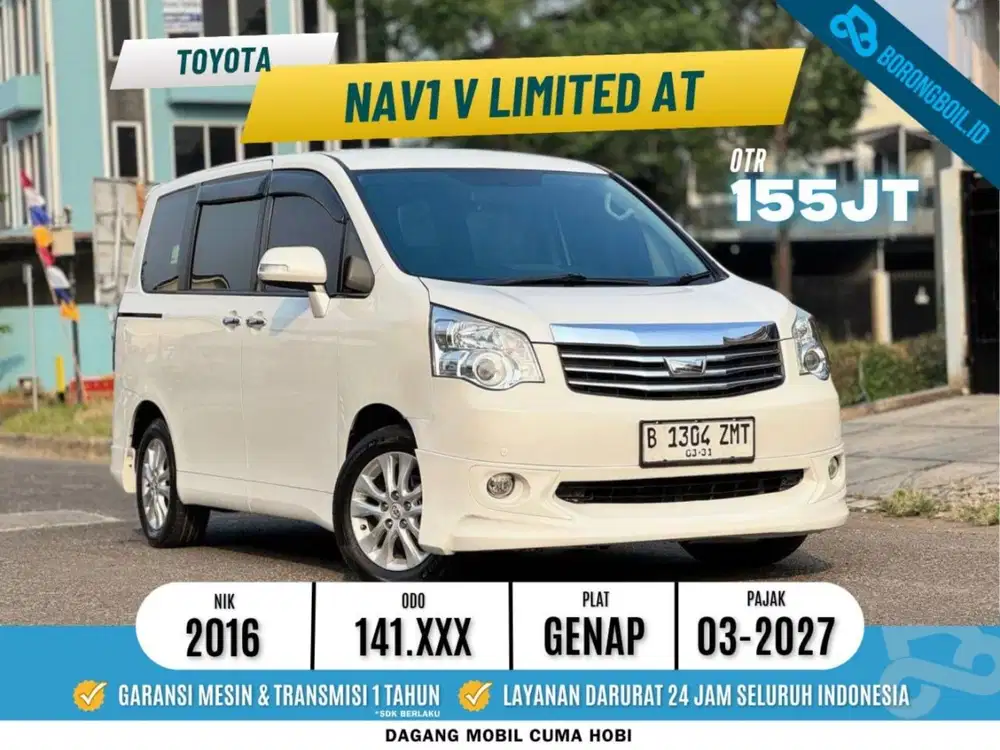 [DP 5JT] Toyota Nav1 2.0 V Limited AT 2015/2016 | Serena Biante Freed