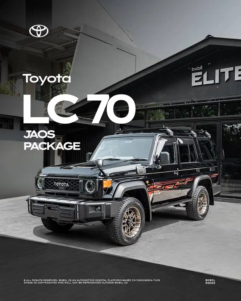 NIK 2026 Toyota Land Cruiser 70 Modellista JAOS Pack