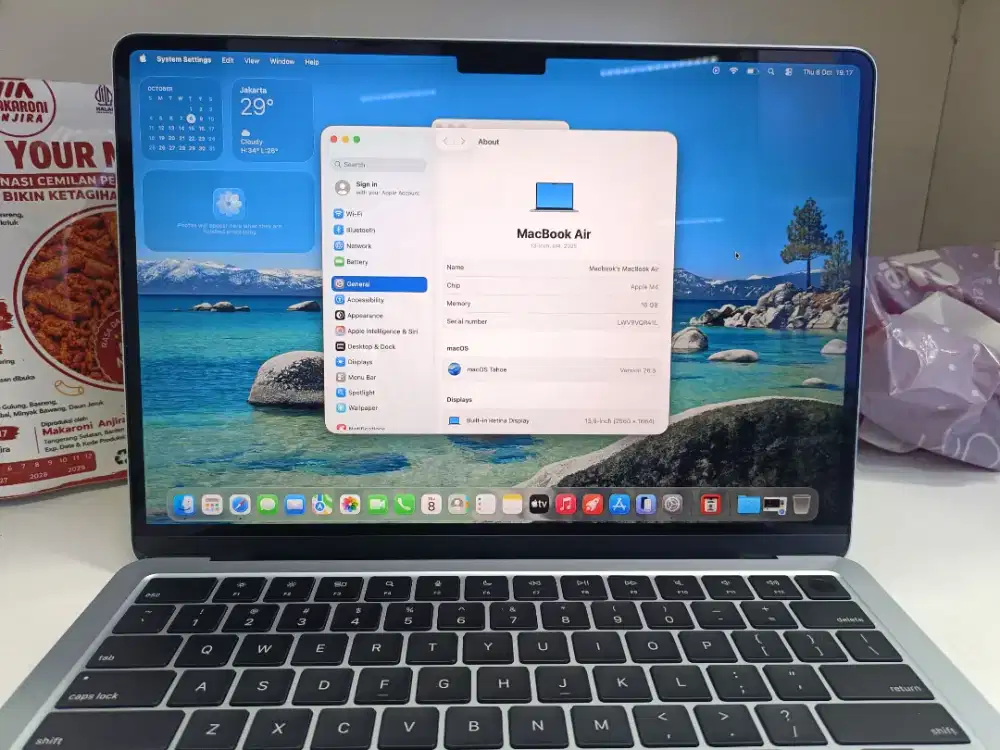 MacBook Air (13-inch, M4, 2025) 16/512 iBox