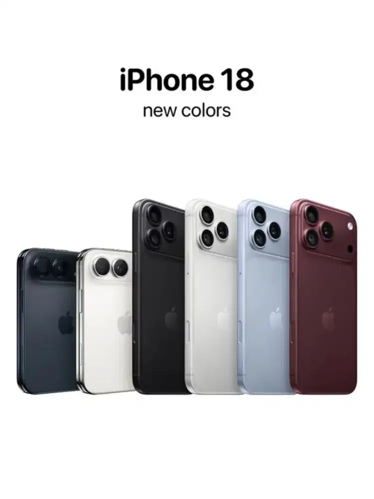 Pre-order iPhone 18 pro dan pro max pakai home credit