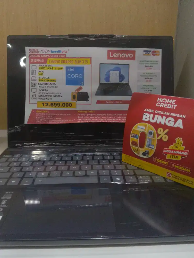 LAPTOP LENOVO IDEAPAD SLIM 3 15