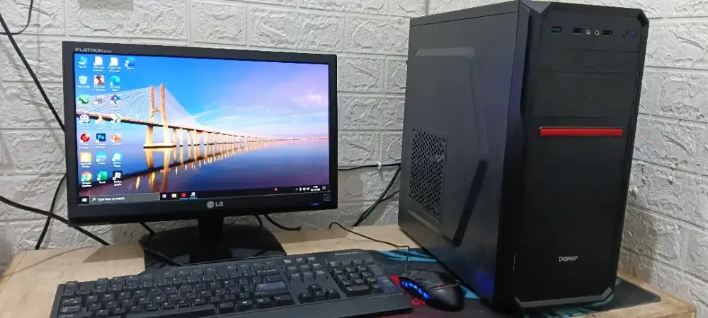 Komputer Lengkap Admin Kantor Sekolah Kasir Siap Pakai