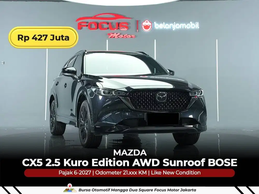 [ GARANSI 5THN AWD ] Mazda CX5 CX 5 CX-5 2,5 Kuro 2023/2024/2025