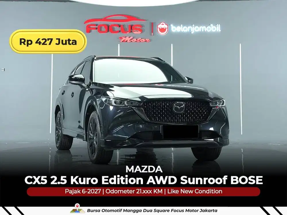 [ GARANSI 5THN AWD ] Mazda CX5 CX 5 CX-5 2,5 Kuro 2023/2024/2025