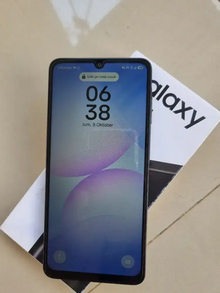 Samsung A07 Hitam 4/64gb Fullset (baca keterangan)