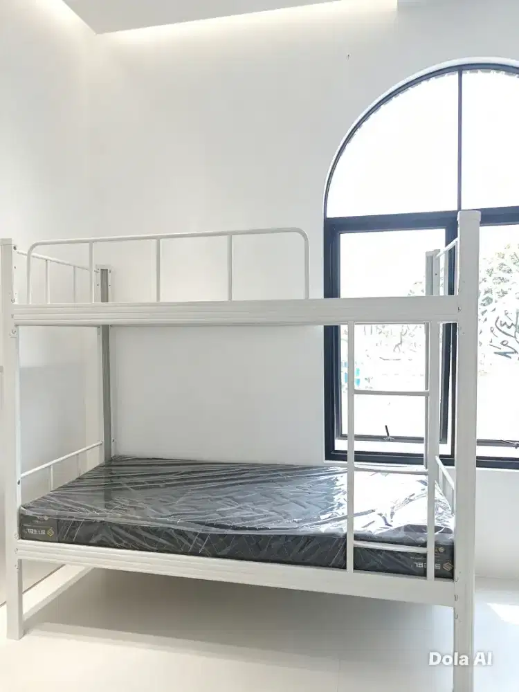 Tempat Tidur Tingkat Plat Besi