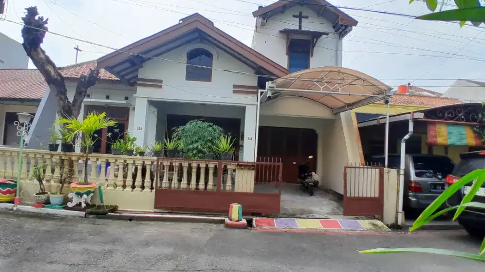 Rumah dijual cepat (bu) dekat arteri soekarno hatta & supriyadi