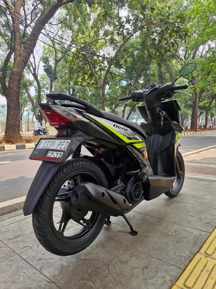 DIJUAL CASH HONDA BEAT ECO CBS FI THN 2017 PJK IDUP SIAP PAKAI