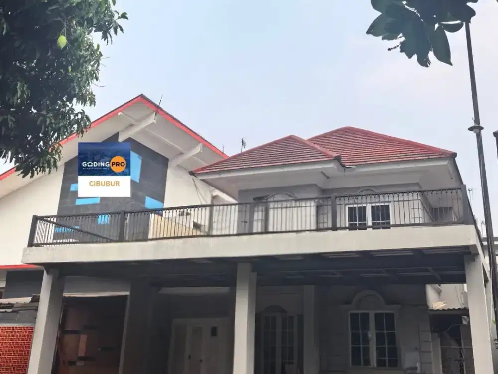 Dijual Rumah Kokoh dan Luas di Kota Wisata Lokasi Strategis