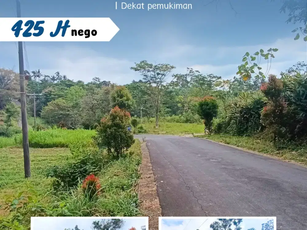 Dijual Tanah Murah Pinggir Jalan DPU Di Jenawi, Karanganyar