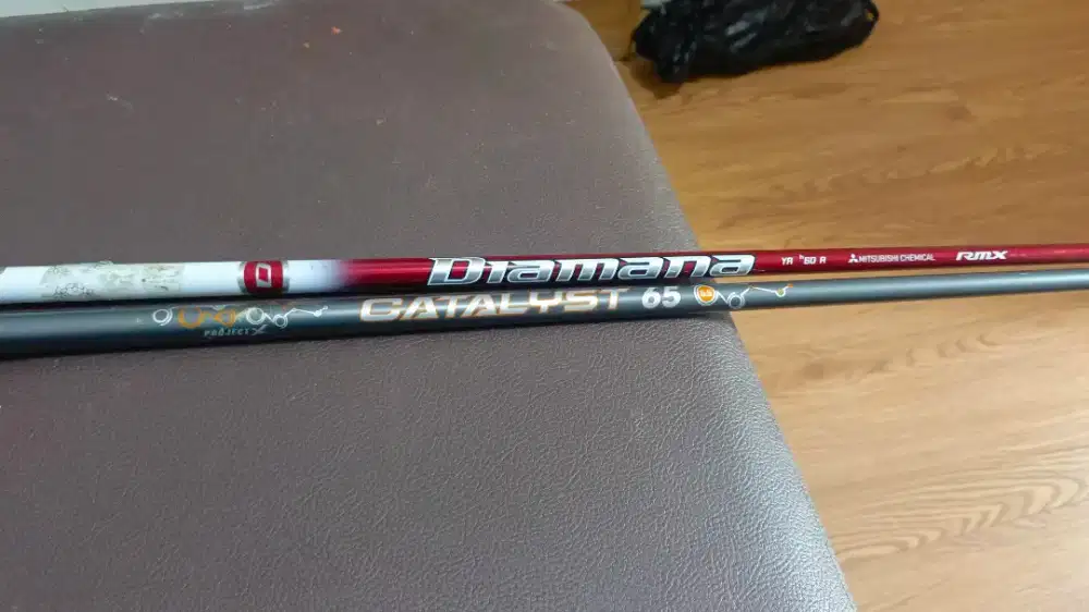 Driver shaft stick golf
