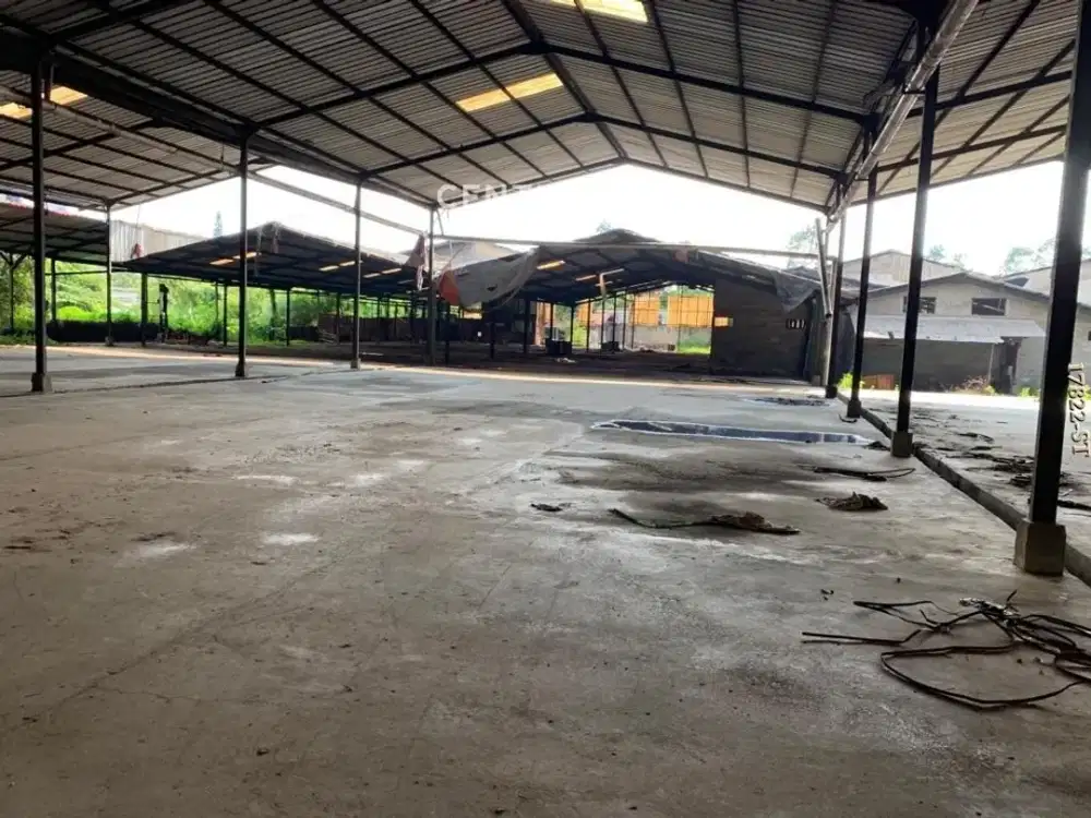 Dijual Gudang Ex Karoseri Mobil Dengan Lokasi Strategis Di Cikupa
