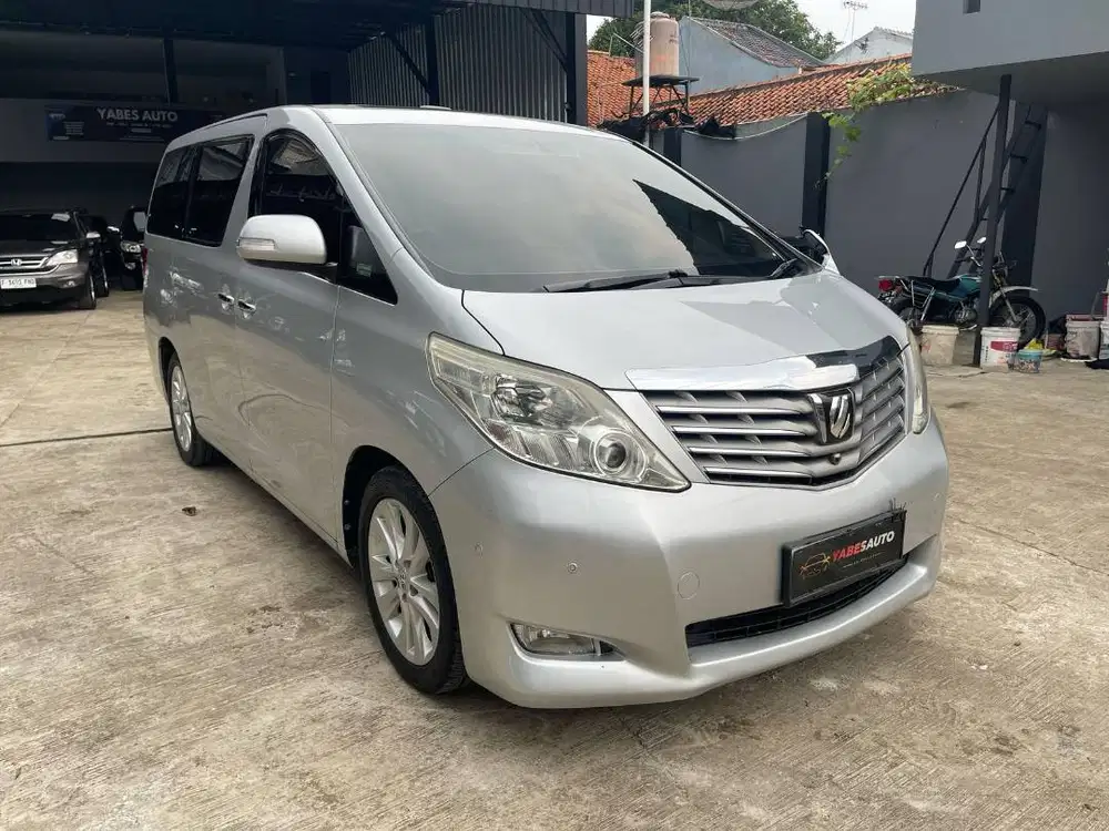 (TDP 15 JT)Toyota Alphard G 2010 ATPM Full Ors KM LOW Jaminan Istimewa