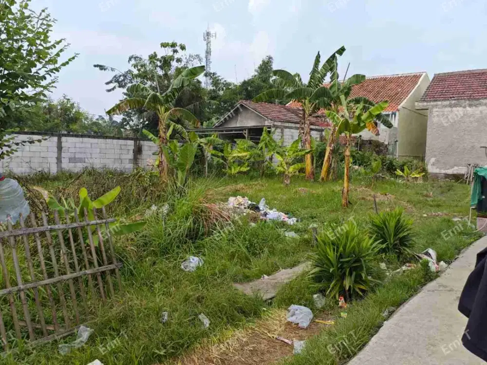 Tanah Darat siap bangun dekat Resto Kampung kecil di Jagawana Cikarang