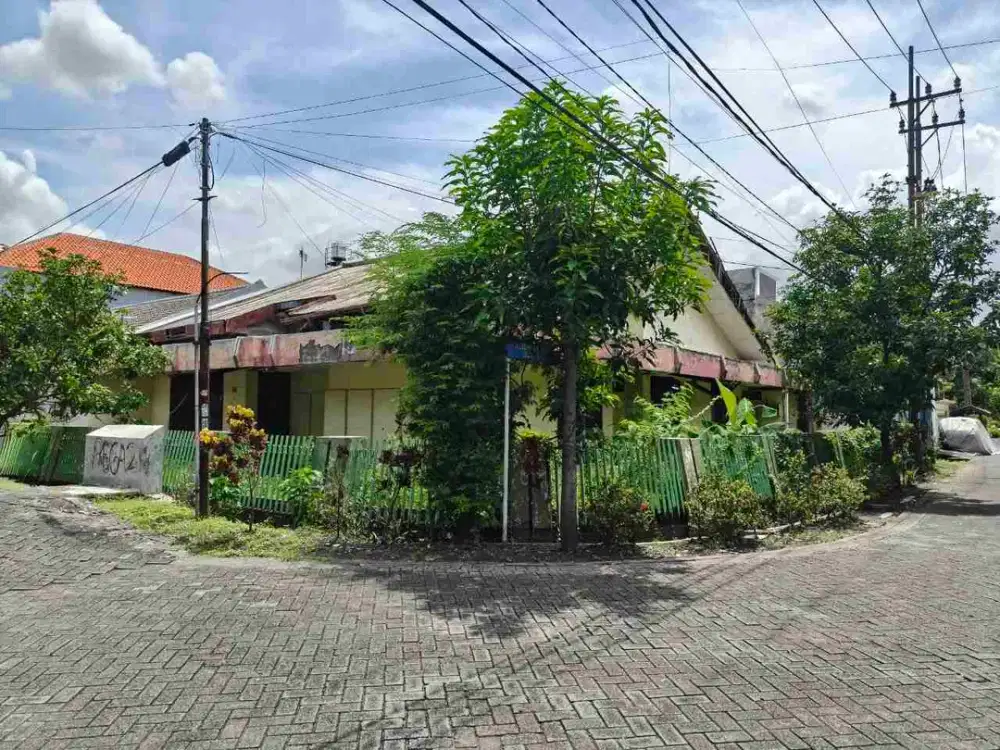 KENDANGSARI 467 m2 ‼Hitung Tanah 7 Jutaan/m2 Rumah Hook 1 Lantai dekat Tenggilis