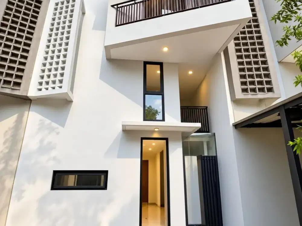 Rumah brand new modern minimlais loksi strategis dekat BXC Mall dan Kampus  19376 BS