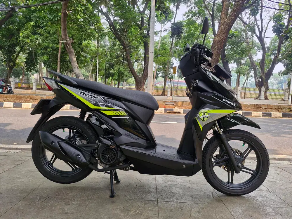 DIJUAL CASH HONDA BEAT ECO CBS FI THN 2017 PJK IDUP SIAP PAKAI SIAP