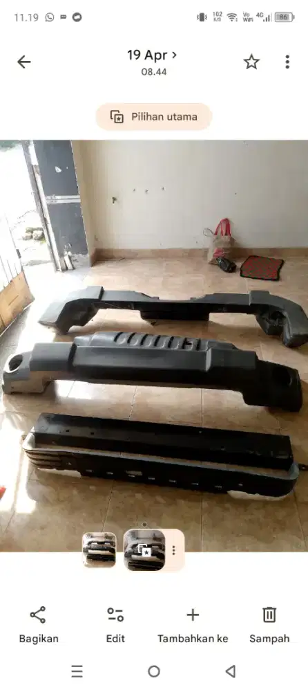 Di jual bemper Jeep robicon tahun 2013