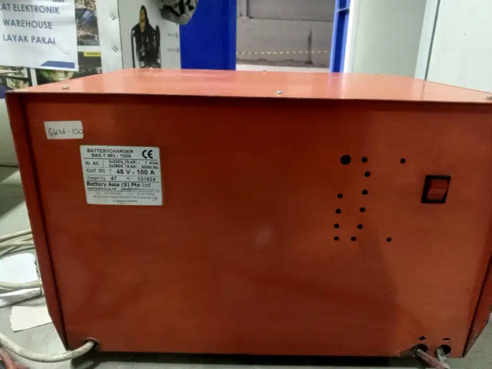 DIJUAL CHARGER REACHTRUCK CUSTOM 48V 100A – Rp4.000.000