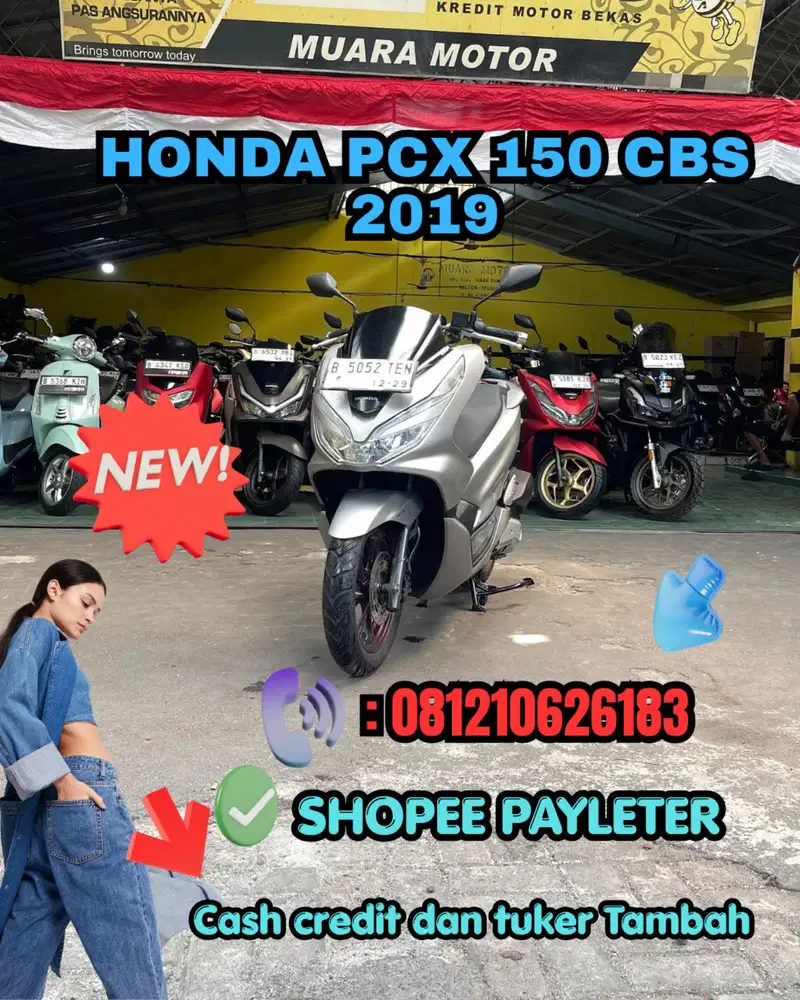 HONDA PCX 150 CBS 2019 CASH CREDIT