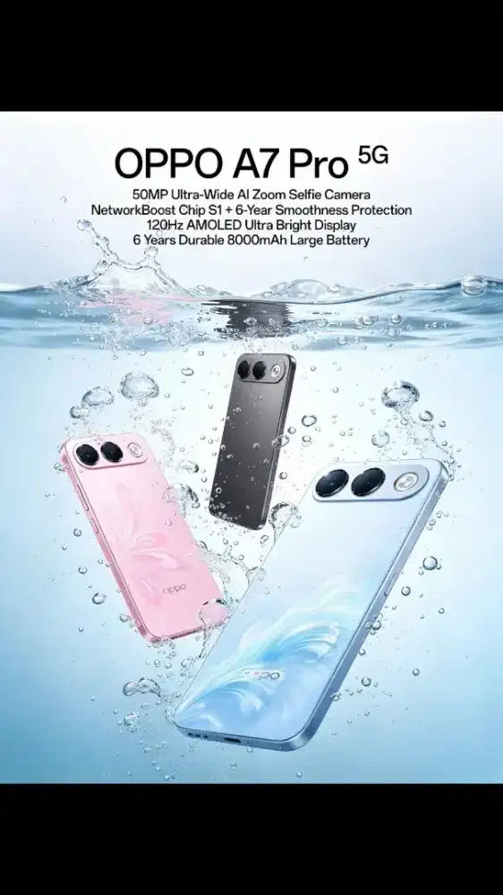 First sell oppo a7 pro series