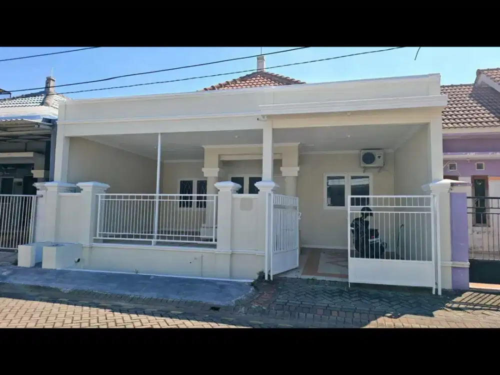 ‼BARU RENOVASI‼Rumah Minimalis Siap Huni di Perumahan Graha Tirta Waru Sidoarjo