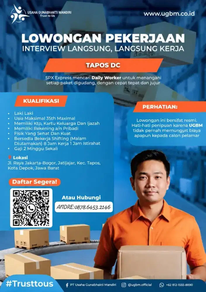 Daily Worker Shopee