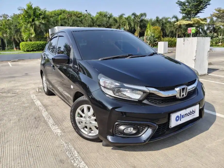 DP MURAH Honda Brio Satya 1.2 E Bensin-MT 2019 Hitam CWZNB