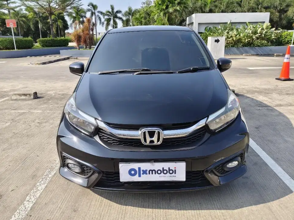 DP MURAH Honda Brio Satya 1.2 E Bensin-MT 2019 Hitam CWZNB