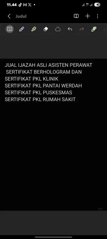 ijazah asisten keperawatan