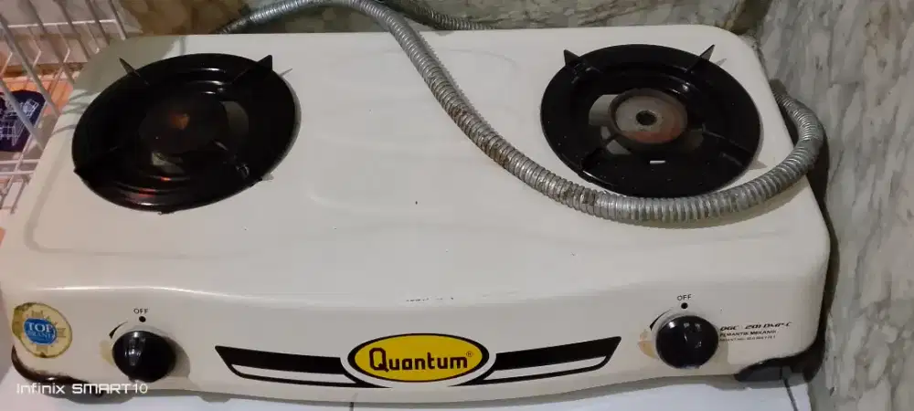 Di jual kompor quantum 2 tungku