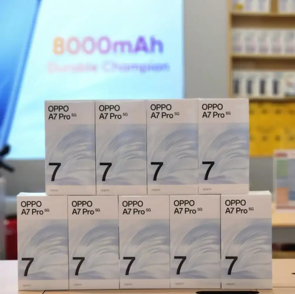 READY STOK OPPO A7PRO5G BATERAI 8000MAH BISA DI BUAT POWER BANK